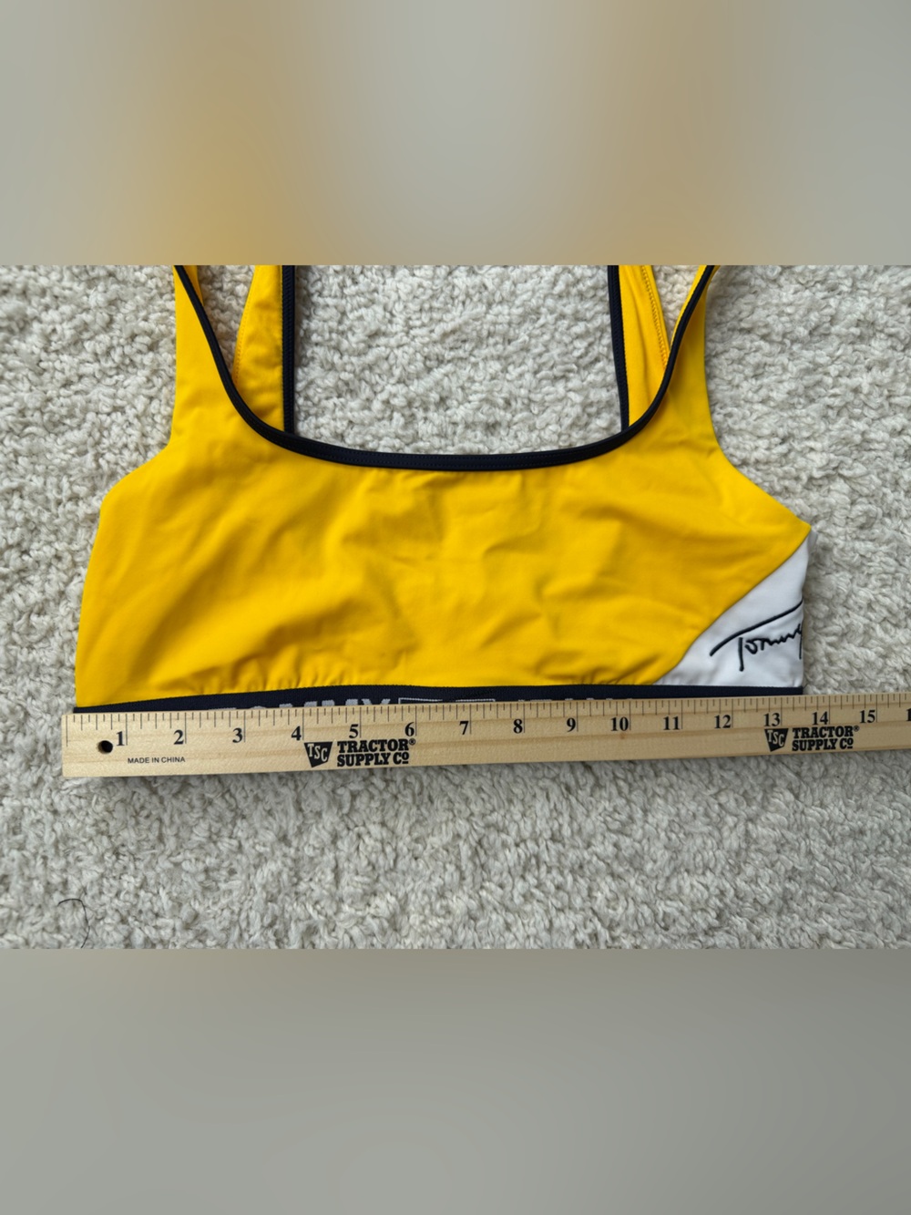 Tommy Jeans Medium Sports Bralette/Bikini Top - Picture 4 of 5